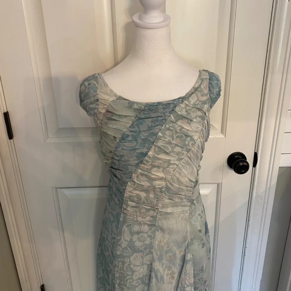New! Free People Heart to Heart Midi Dress Blue Floral nwot 33464